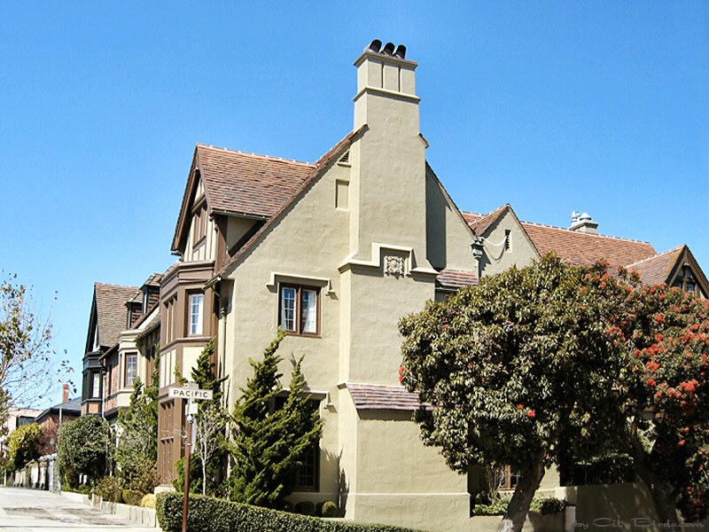 Homes on Pacific Heights, San Francisco